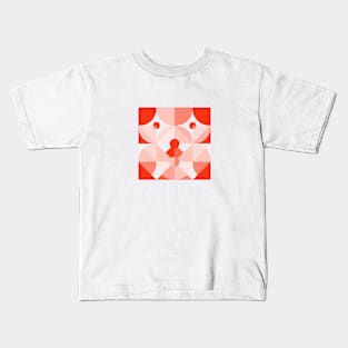 Cute Geometric Design Kids T-Shirt